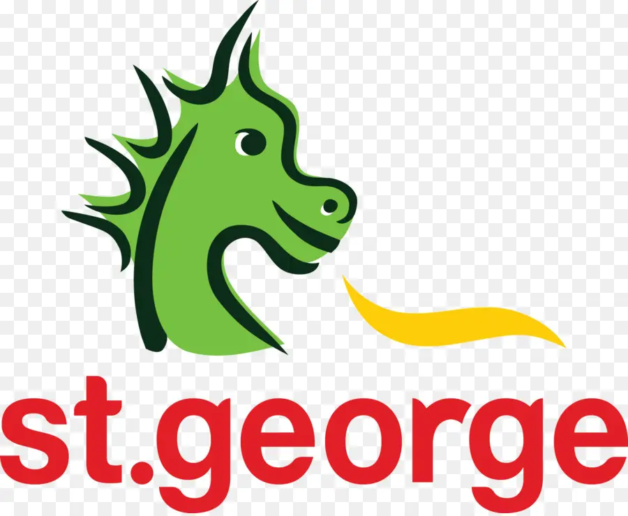 Logo De Saint Georges，Dragon PNG