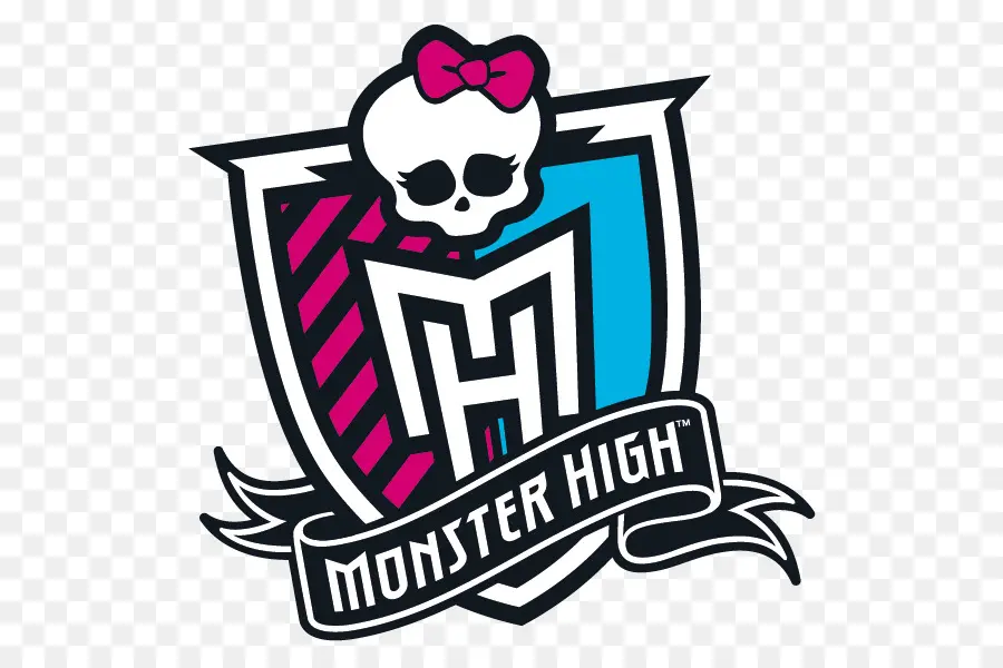 Logo Monster High，Crâne PNG