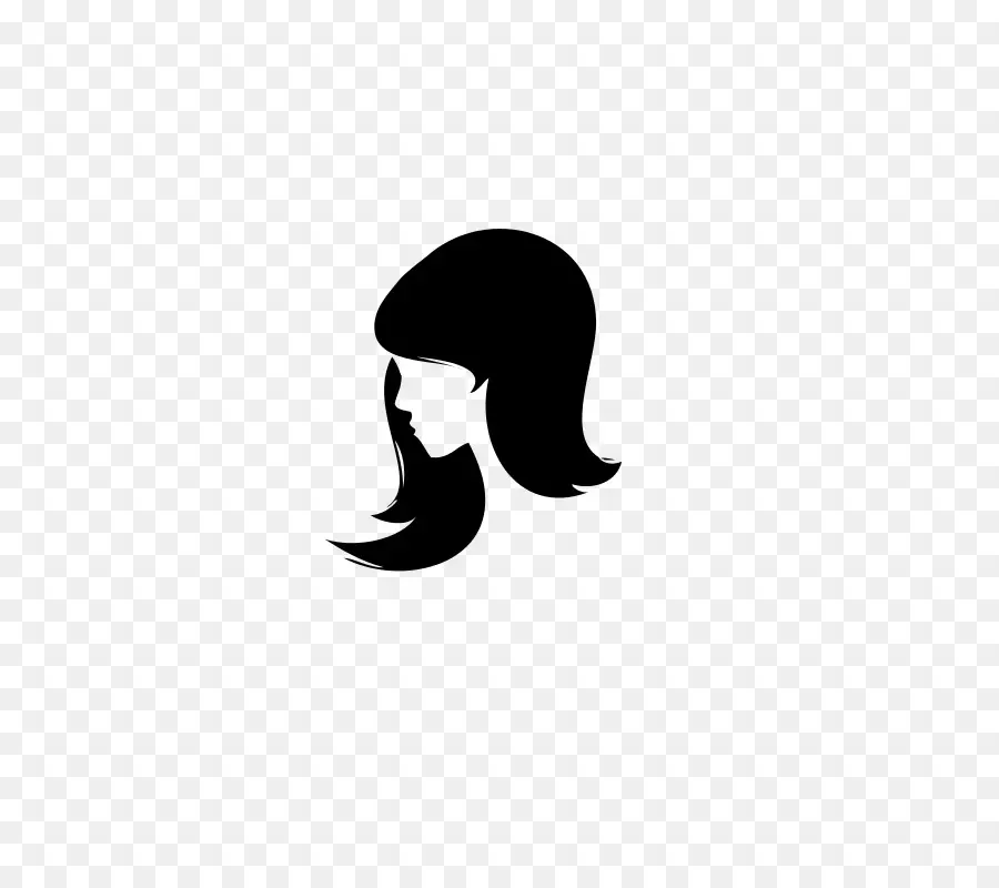 Silhouette De Femme，Profil PNG