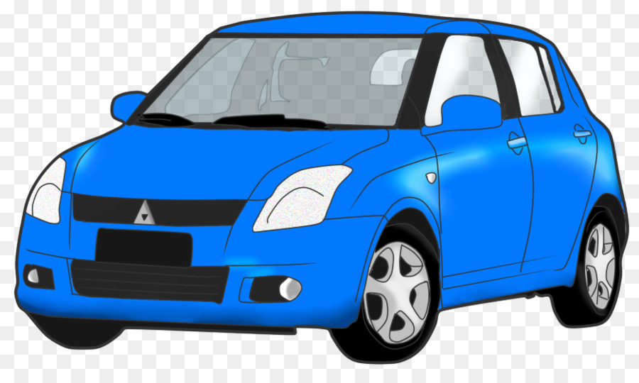 Voiture Bleue，Automobile PNG