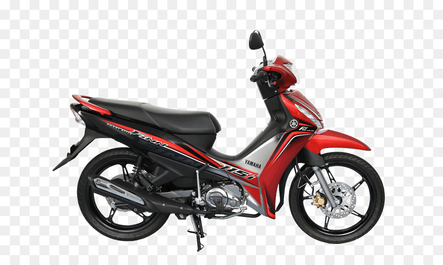 Moto Rouge Et Noire，Scooter PNG