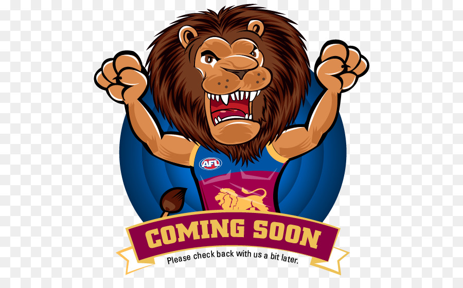 Mascotte De Lion De L'afl，Football PNG