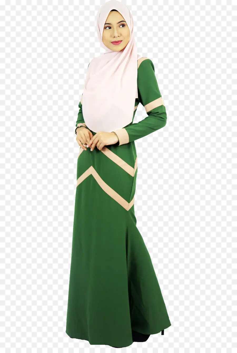 Robe Verte，Hijab PNG