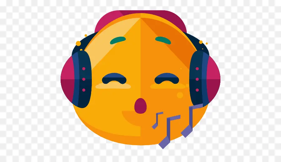 Emoji Avec Des écouteurs，Musique PNG