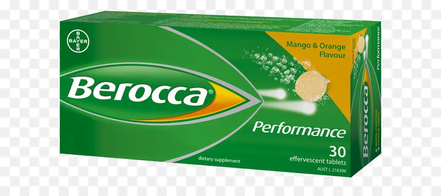 Berocca，Comprimés Effervescents PNG