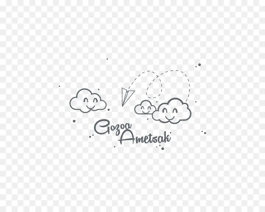 Nuages ​​et Avion En Papier，Ciel PNG