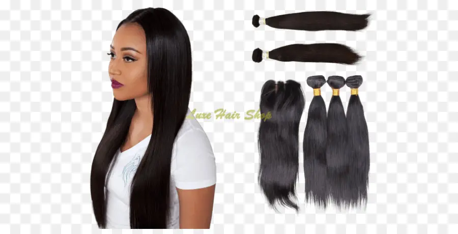 Extensions De Cheveux Raides，Femme PNG