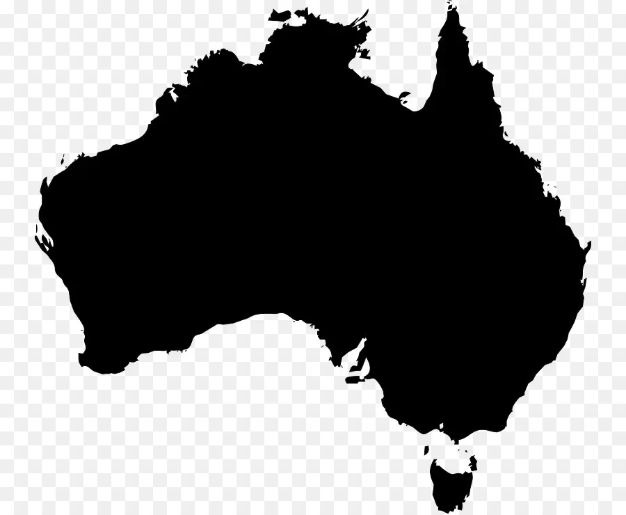 L Australie，Carte PNG