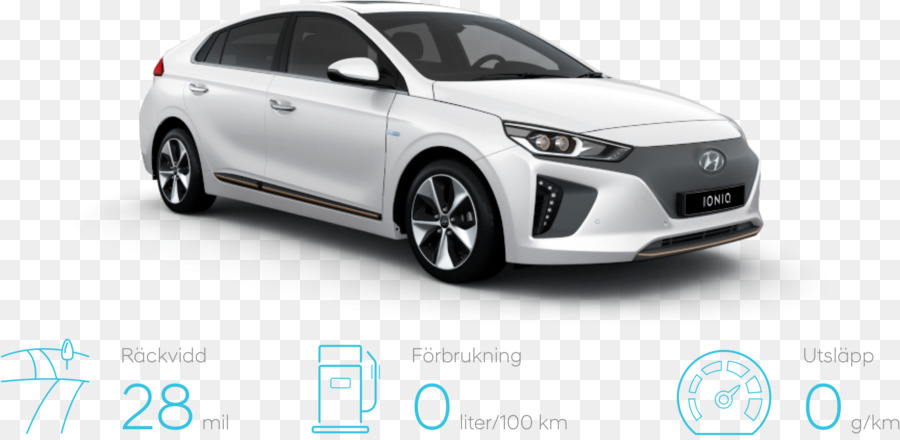 2018 Hyundai Ioniq Hybride，Hyundai Motor Company PNG