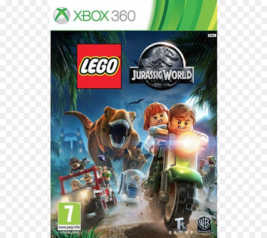 Lego Jurassic World，Xbox 360 PNG
