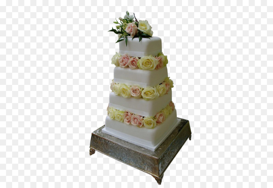 Gâteau De Mariage，Roses PNG