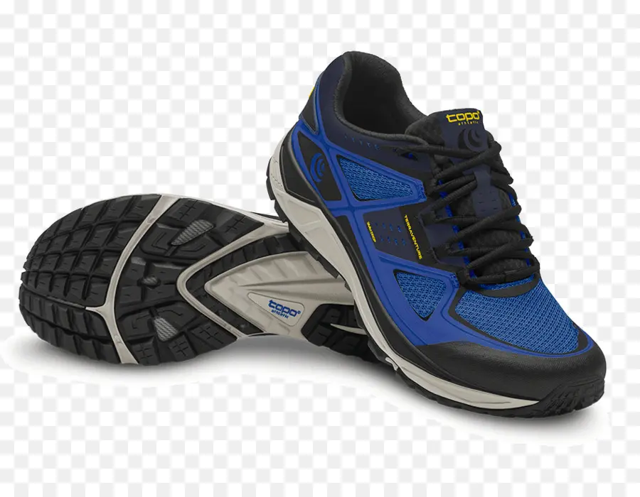 Chaussures De Course，Bleu PNG