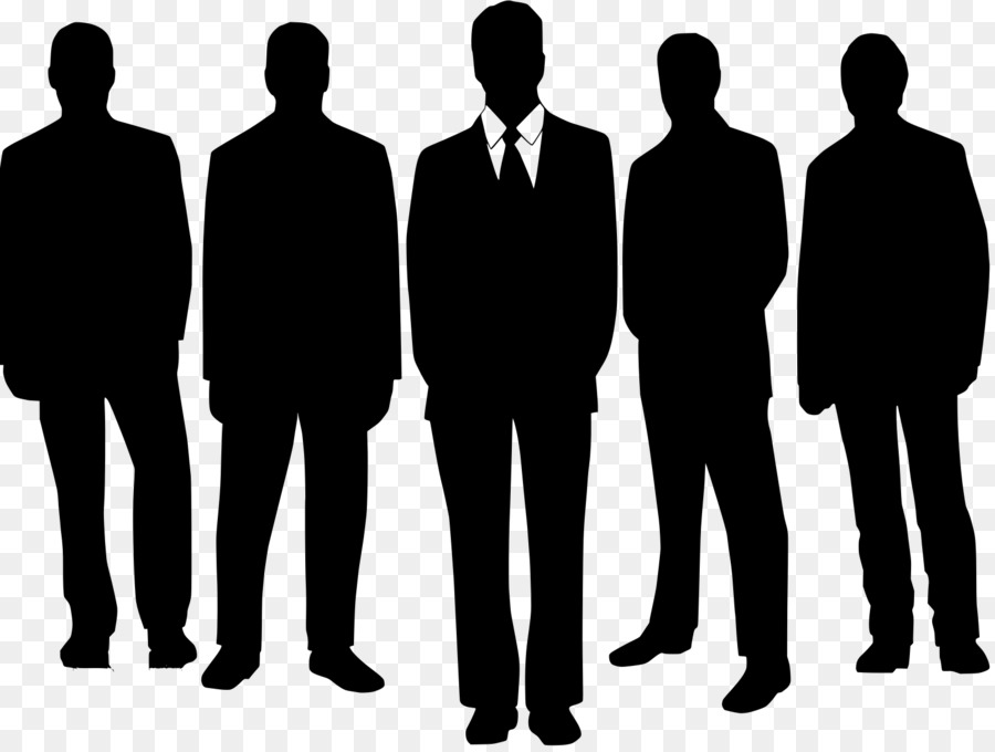 Hommes D'affaires，Silhouette PNG