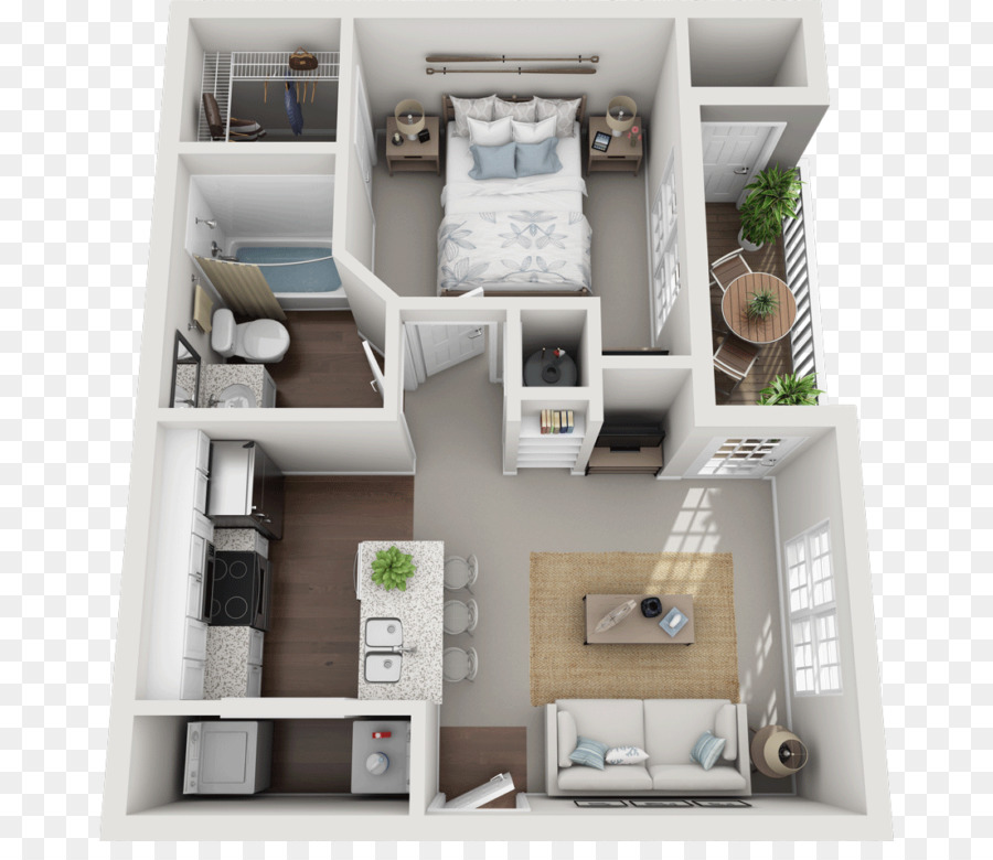 Disposition De L'appartement，Plan D'étage PNG