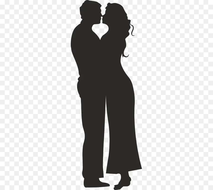 Silhouette，Couple PNG