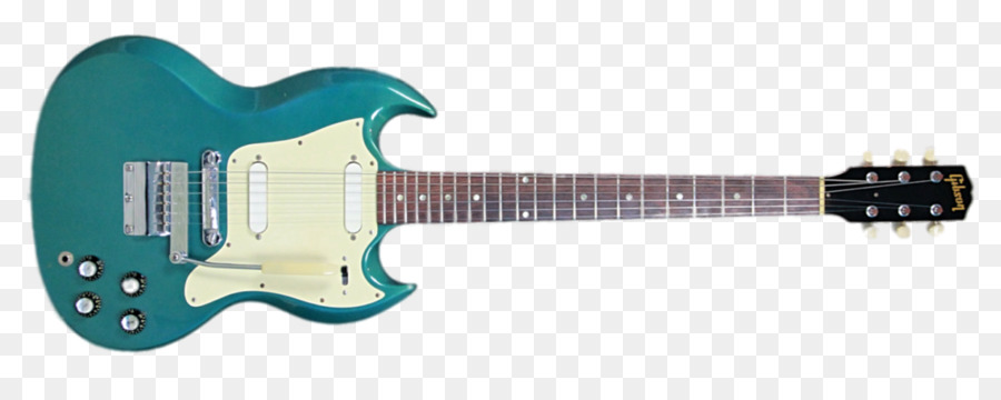 Guitare électrique Bleue，Cordes PNG