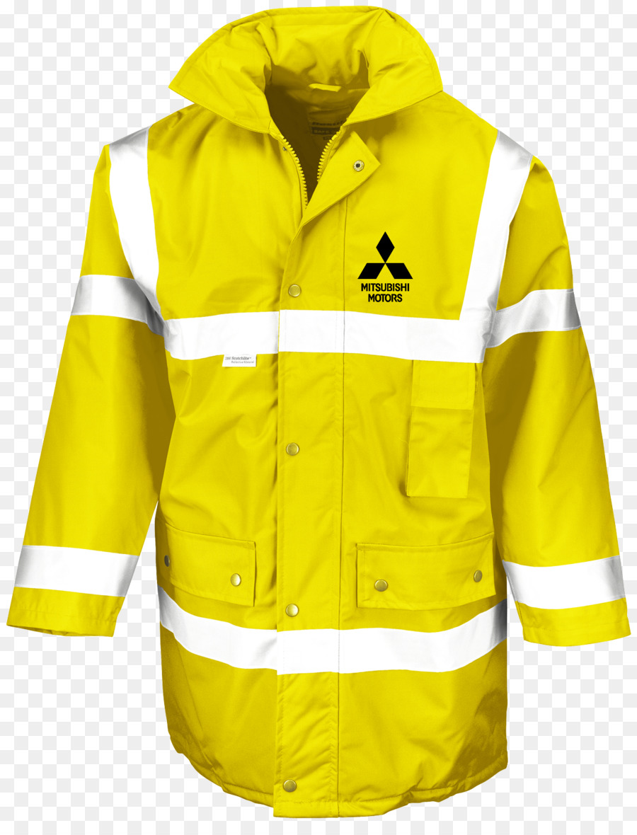 Imperméable Jaune，Réfléchissant PNG