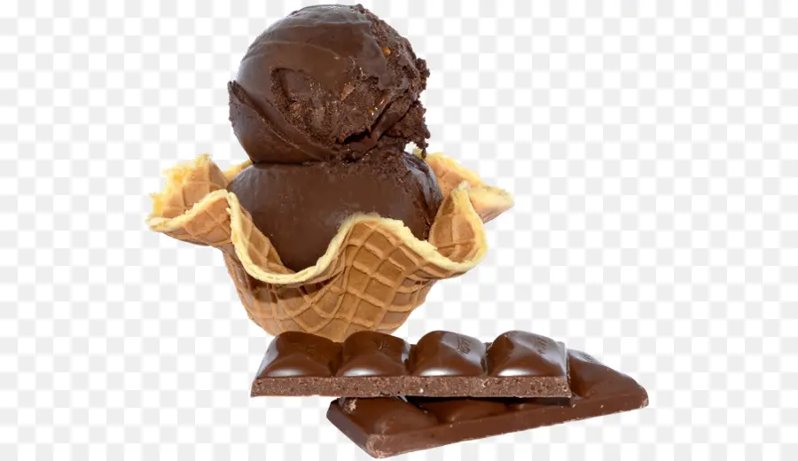 Crème Glacée Au Chocolat，Crème Glacée PNG