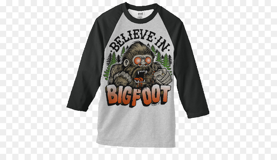 T Shirt Bigfoot，T Shirt Graphique PNG