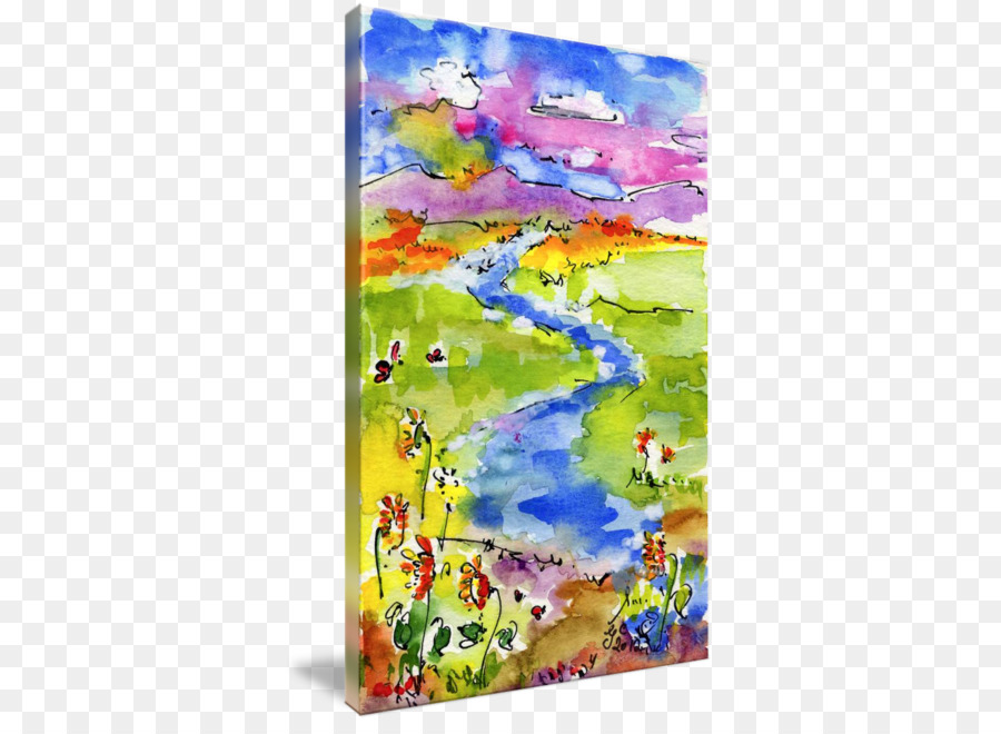 Peinture，Peinture à L Aquarelle PNG