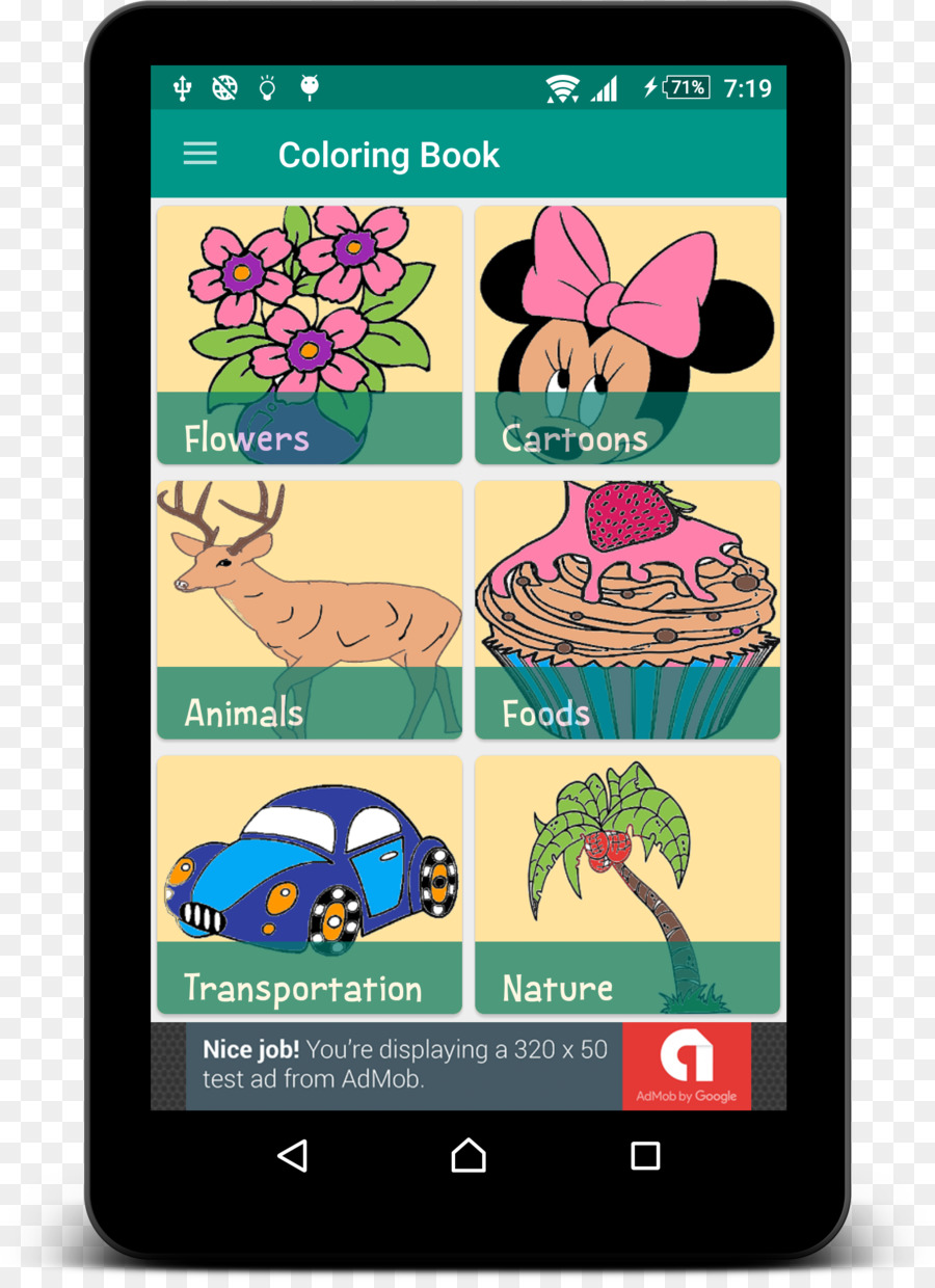 Les Enfants Livre De Coloriage，Android PNG