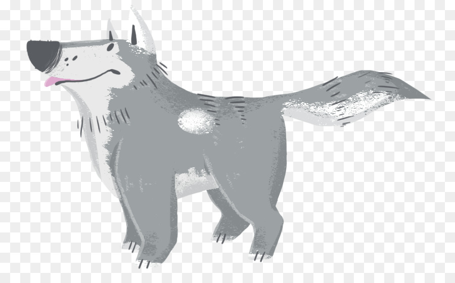 Loup Gris，Fourrure PNG