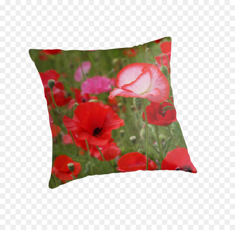 Oreiller Floral，Coussin PNG