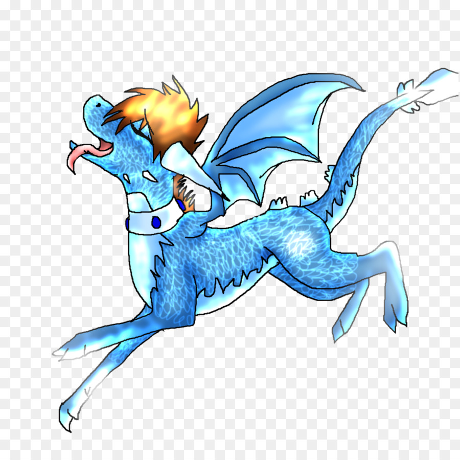 Dragon Bleu，Ailes PNG