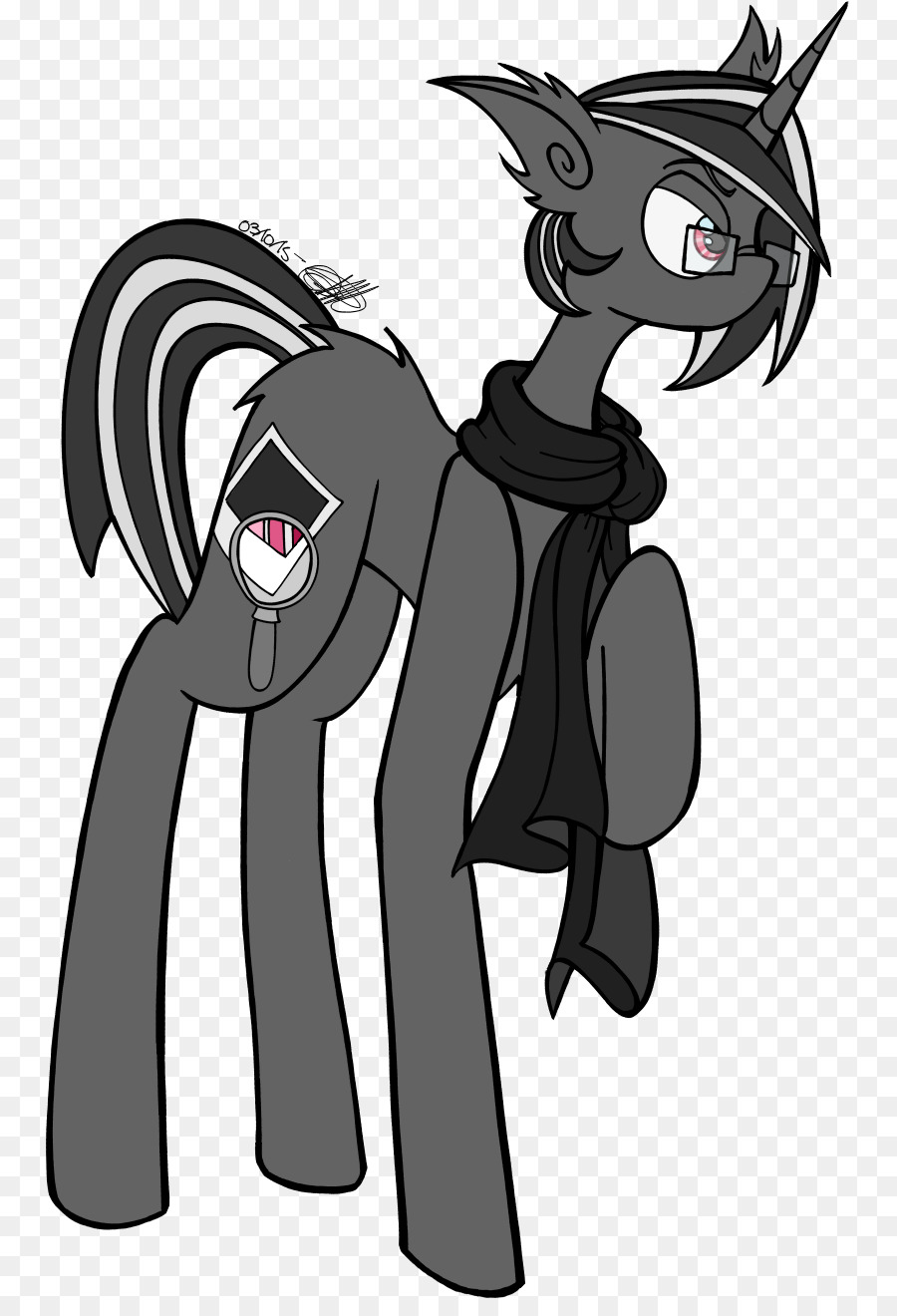 Poney Noir，Licorne PNG