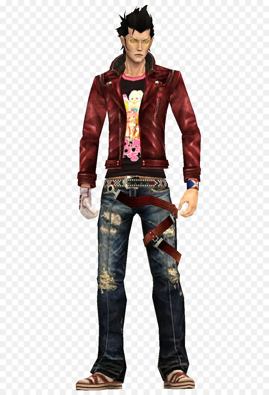 Personnage En Veste Rouge，Veste PNG