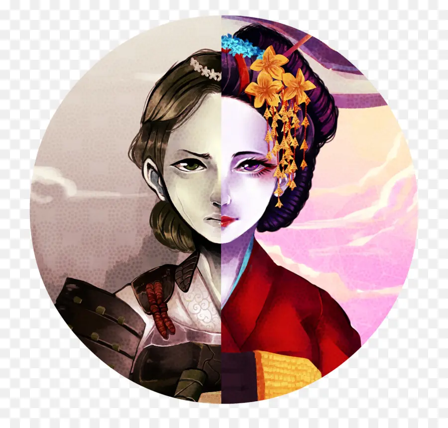 Demi Visage，Geisha PNG