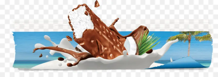 Splash De Barre De Chocolat，Chocolat PNG