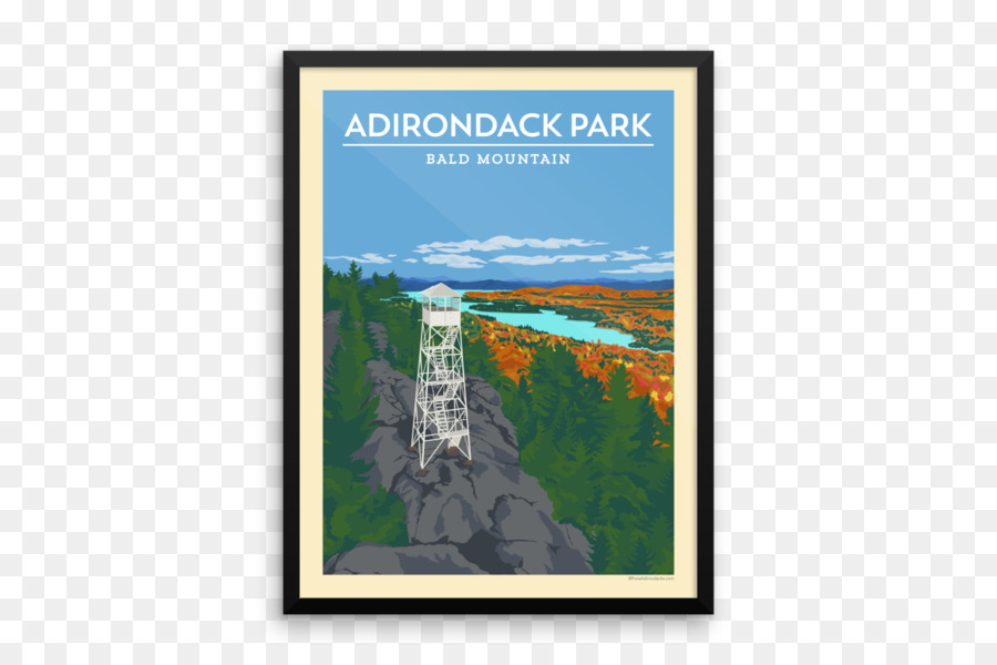 Le Mont Chauve，Parc Adirondack PNG