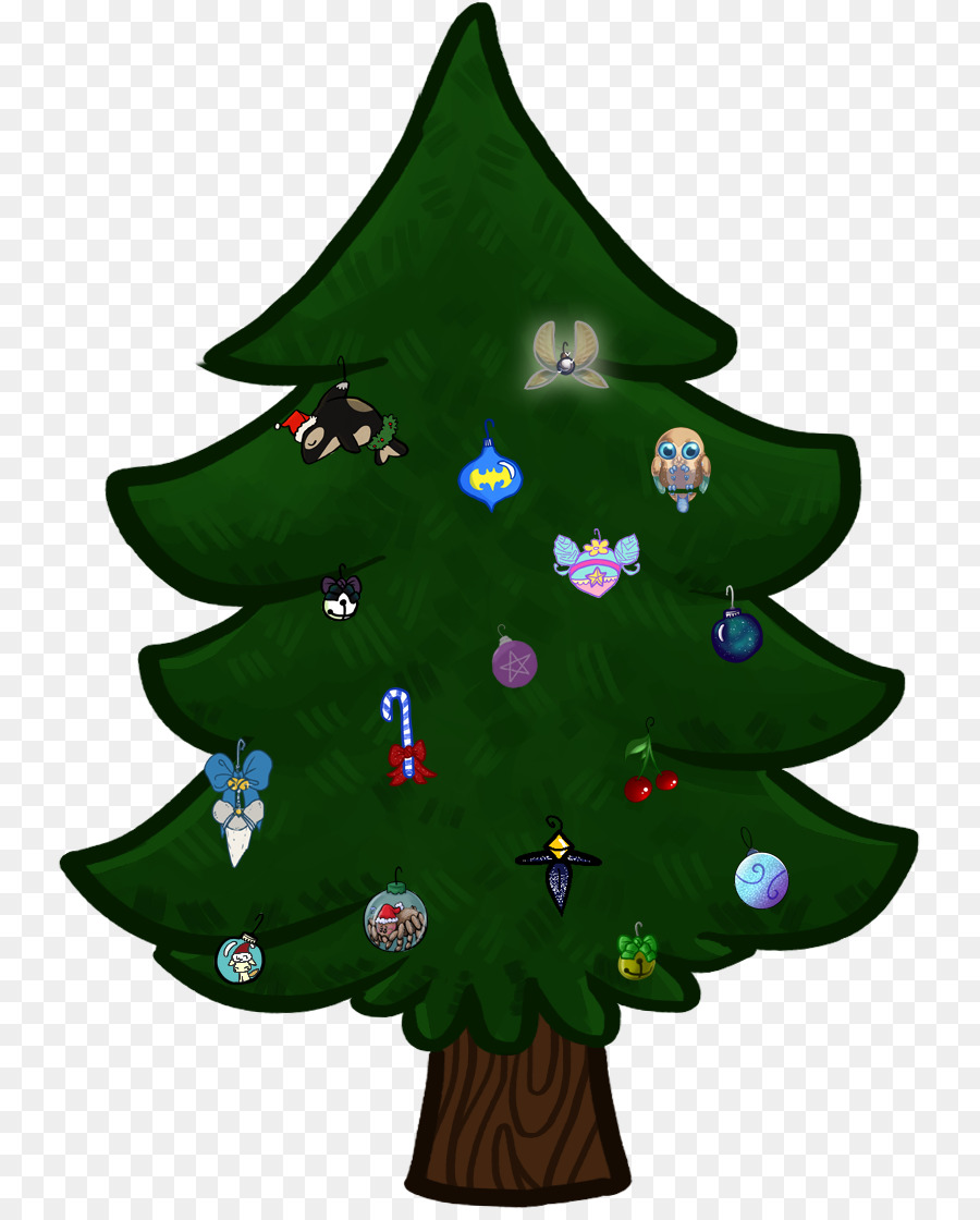 Arbre De Noël，Ornement De Noël PNG