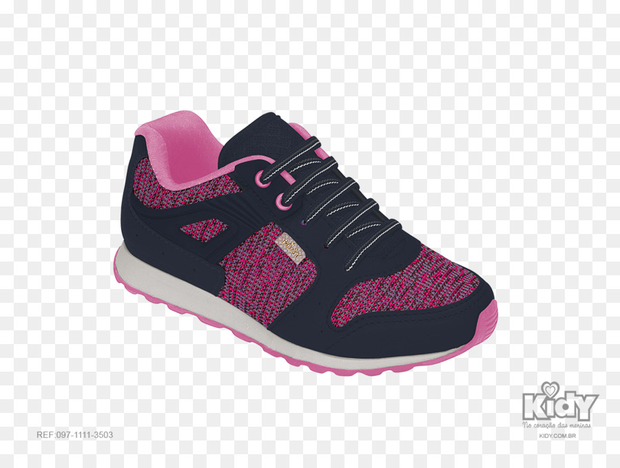 Baskets Roses Et Noires，Chaussure PNG