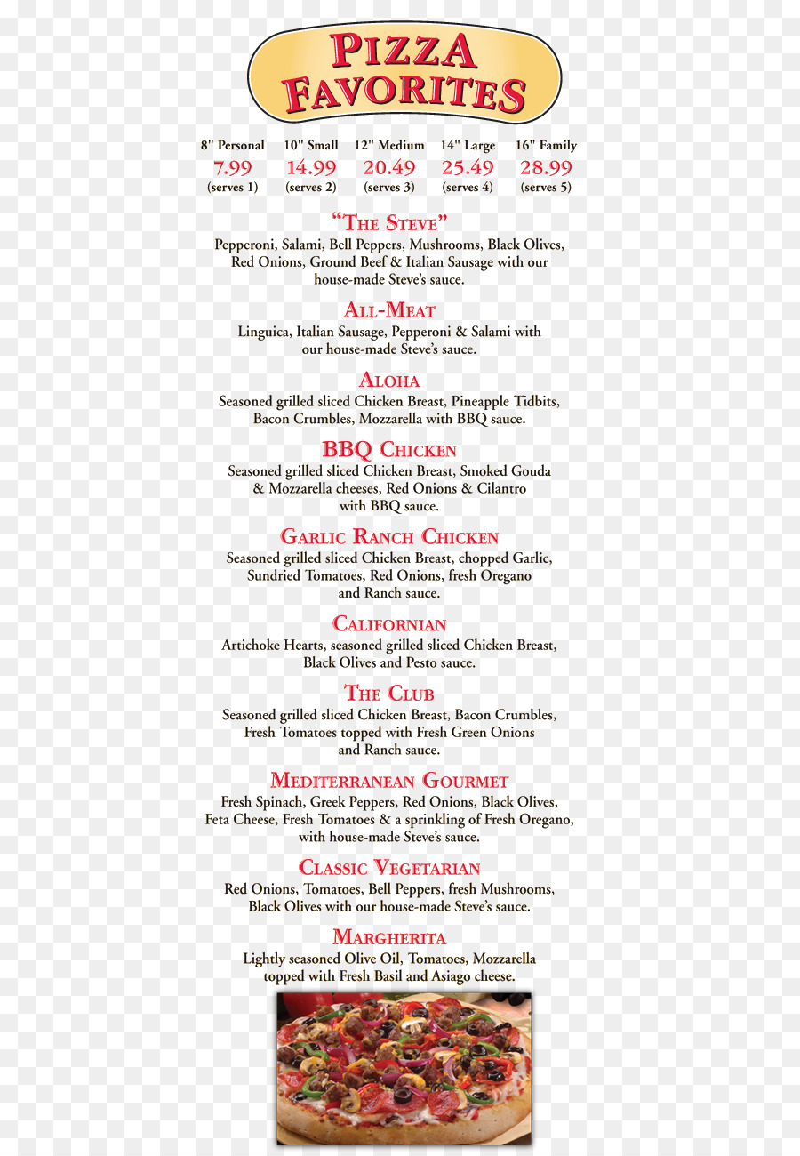 Pizza，Menu PNG