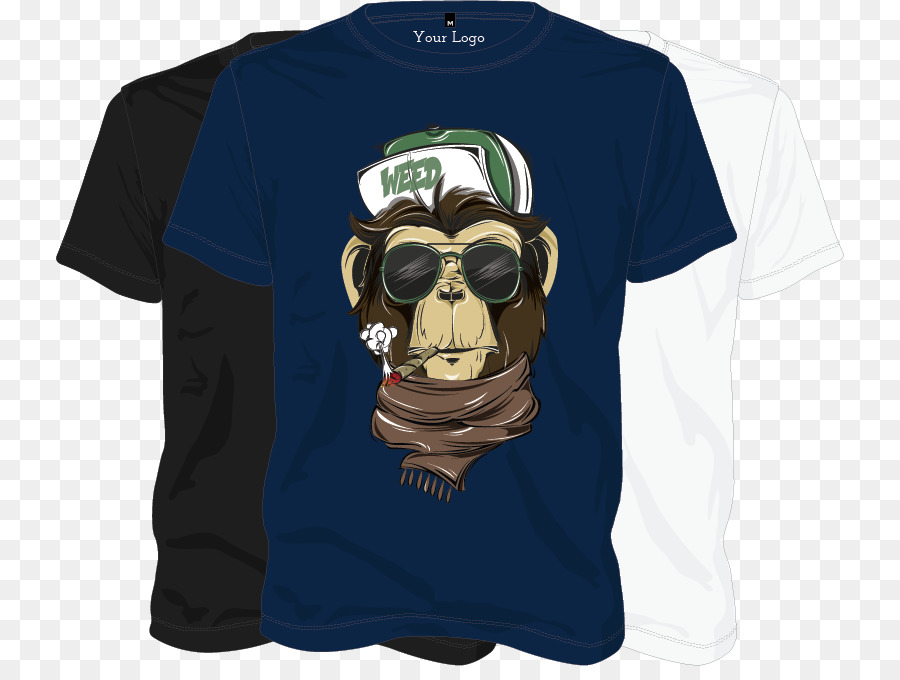 T Shirt Singe，Graphique PNG