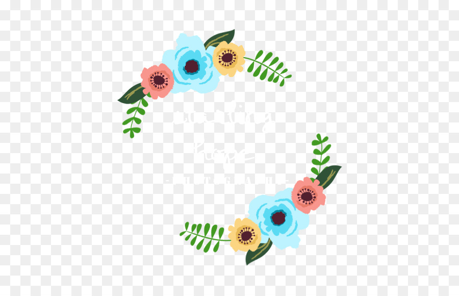 Couronne Florale，Fleurs PNG