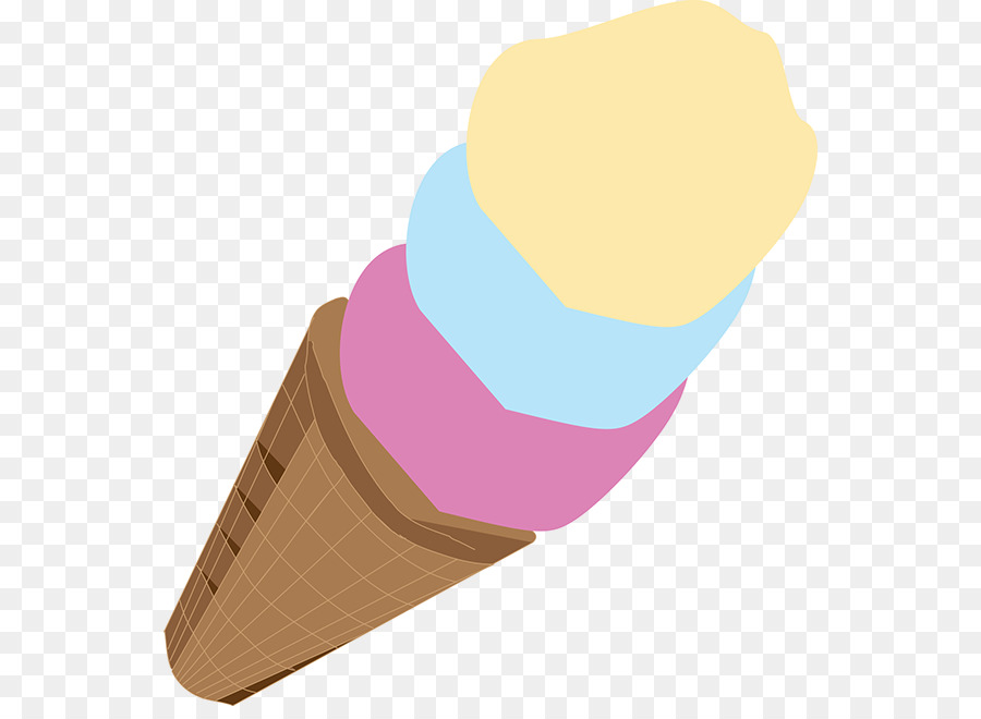 Cornet De Crème Glacée，Dessert PNG