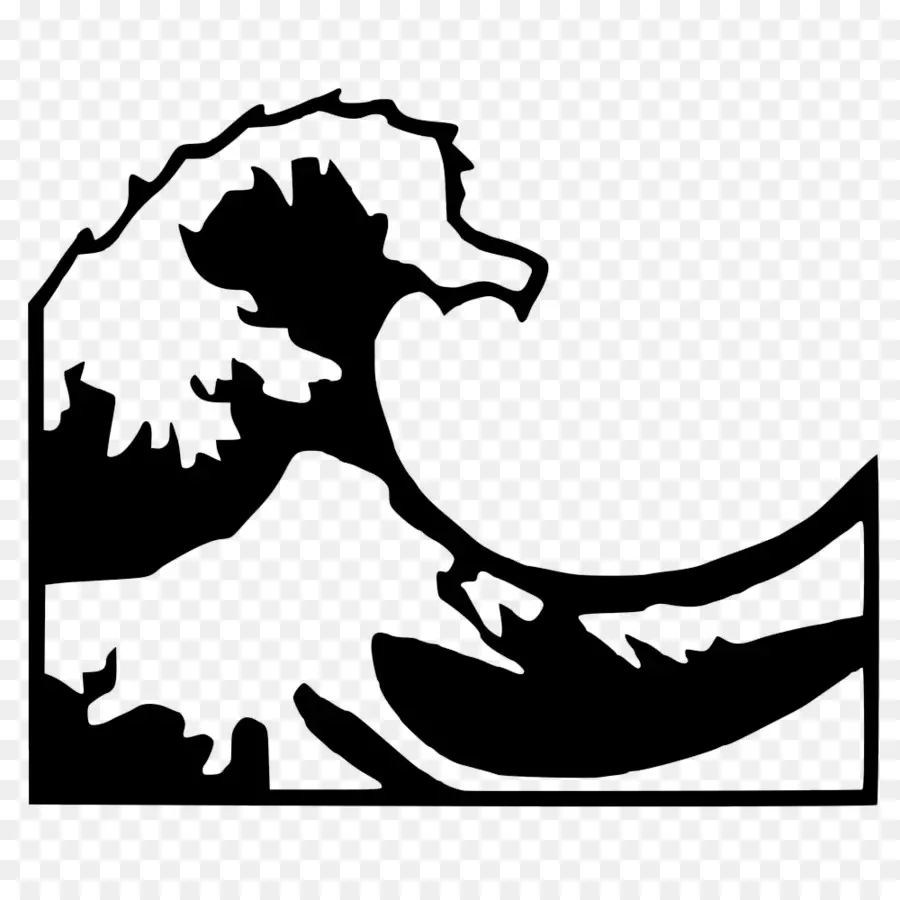 La Grande Vague De Kanagawa，Emoji PNG