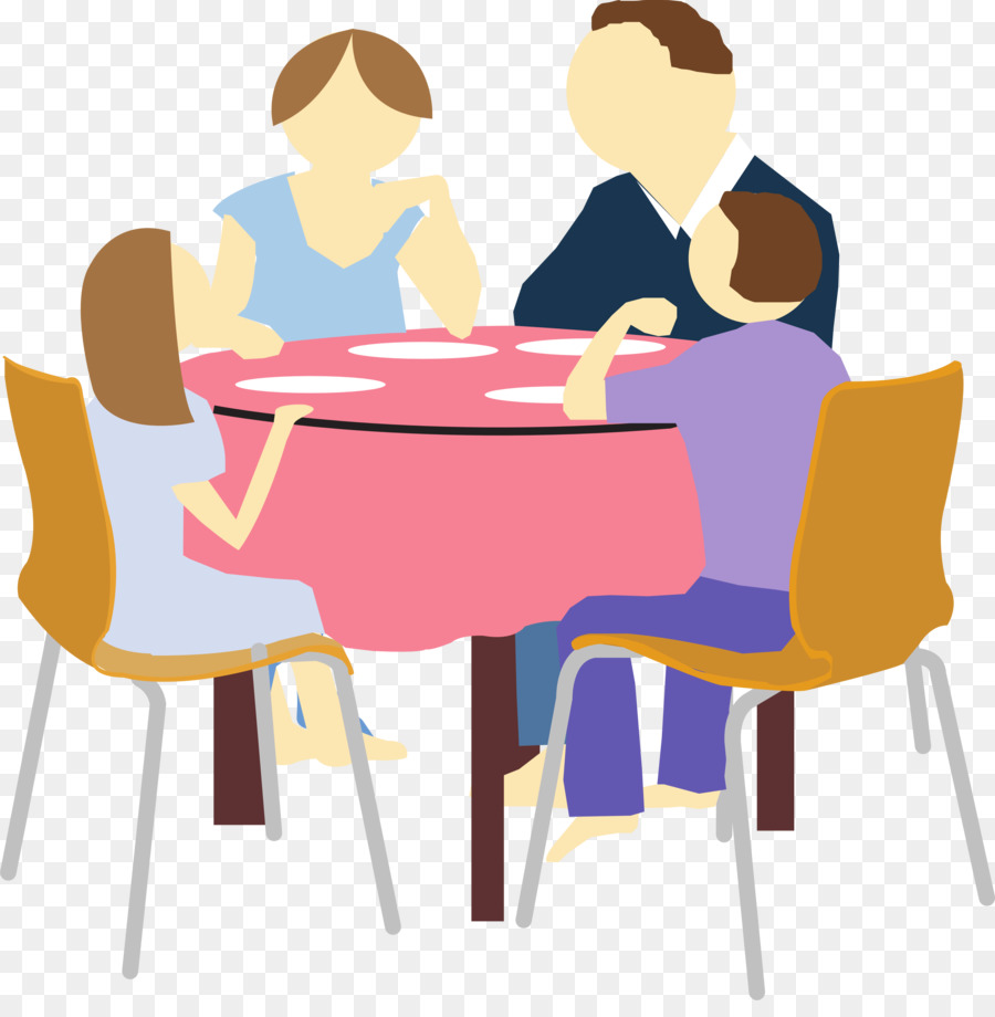 Dîner En Famille，Tableau PNG