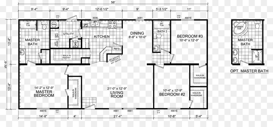 Plan D étage，Maison PNG