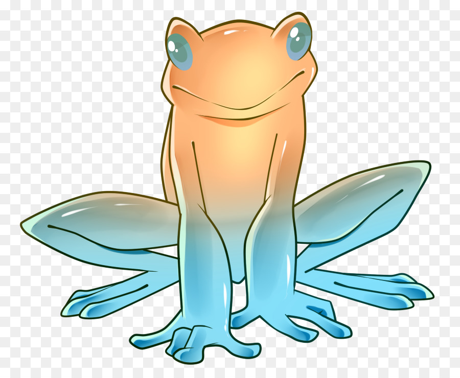 Grenouille Bleue，Amphibie PNG