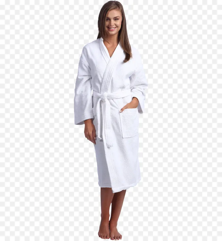 Peignoir De Bain，Blanc PNG