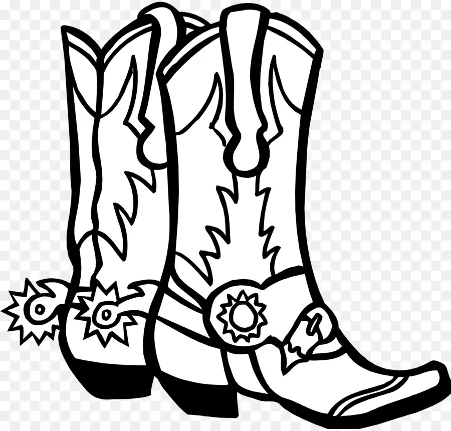 Botte De Cowboy，Chapeau N Bottes PNG