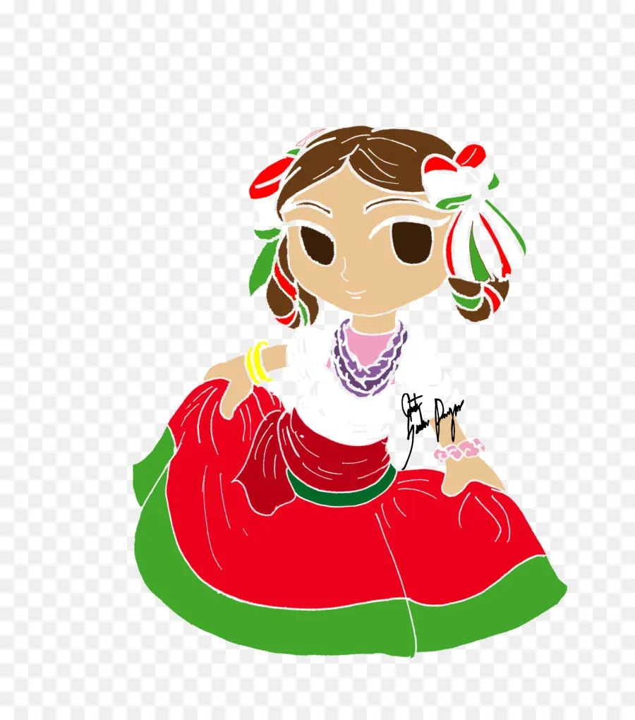 Fille En Costume Traditionnel，Robe Traditionnelle PNG