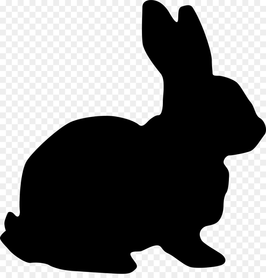 Silhouette De Lapin，Carotte PNG