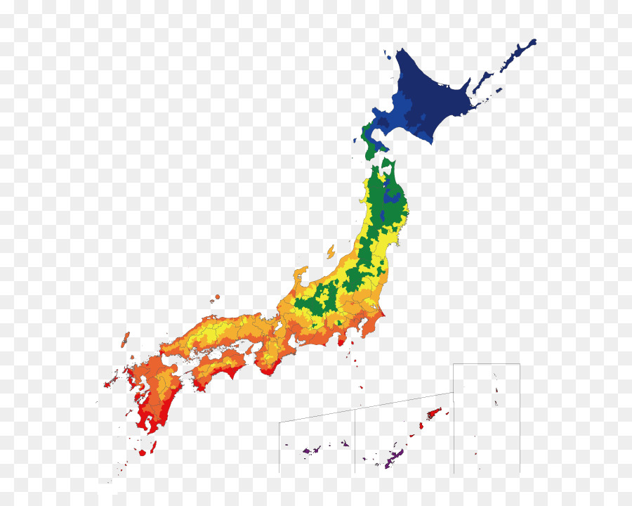 Japon，Carte PNG