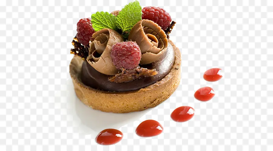 Tarte Au Chocolat，Framboises PNG