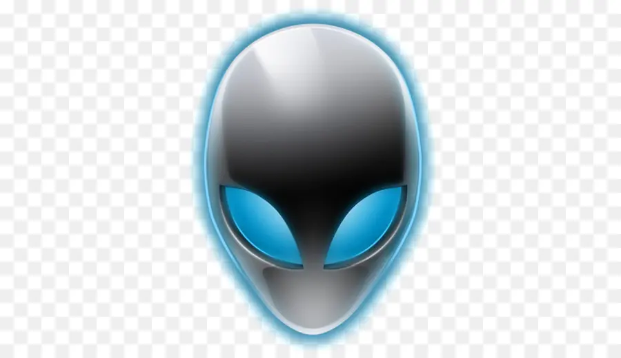 Tête D'extraterrestre，Argent PNG